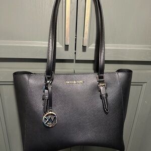 Michael Kors Black Saffiano Leather Tote